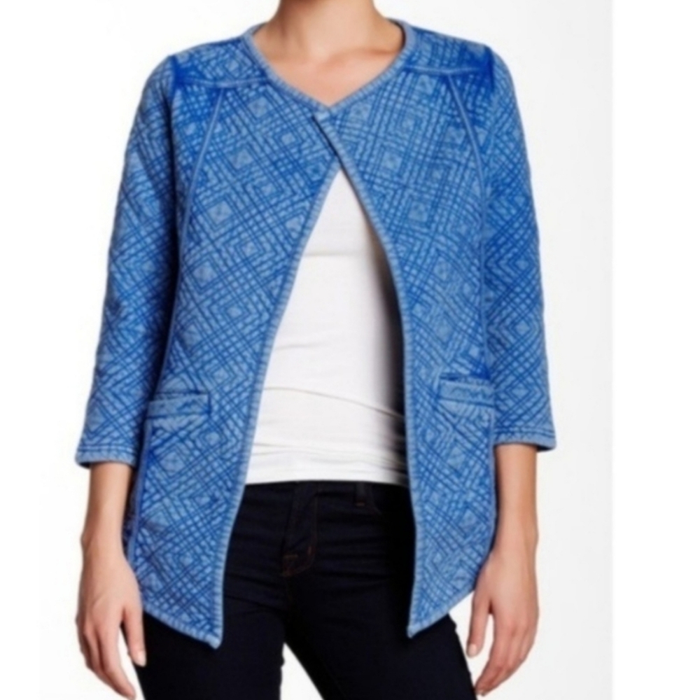 Lucky Brand Quilted Vintage Dyed Jacket